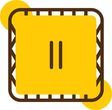 Gıda simgesinin vektör illüstrasyonu