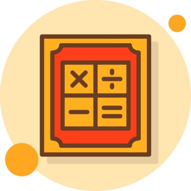 Kitap. Web simgesi basit illüstrasyon