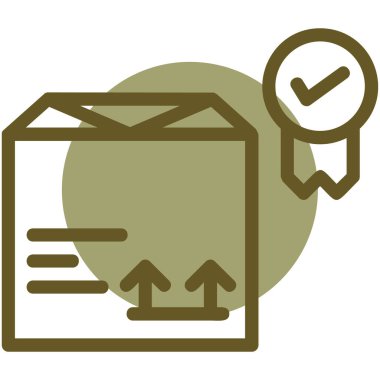 İşaretleme kutusu simgesi. Taslak çizimi. Web için kutu vektör sembolü