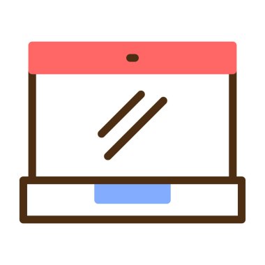 Geliştirme için Web simgesi. Vektör çizim