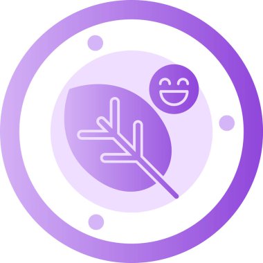 Modern bir simge tasarımının vektör illüstrasyonu