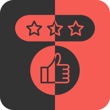 Geri besleme simgesi vektör illüstrasyonu