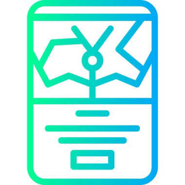 Belge Simgesi Vektörü. Taslak Belge İmzası. İzole edilmiş Contour Sembol İllüstrasyonu