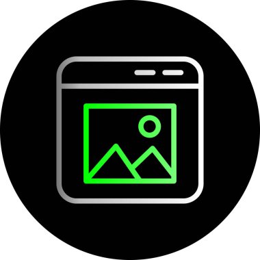 kamera simgesi vektör illüstrasyonu