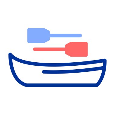 tekne ikonu vektör illüstrasyonu