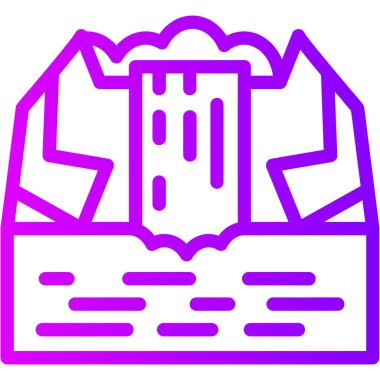 Bina. Web simgesi basit illüstrasyon