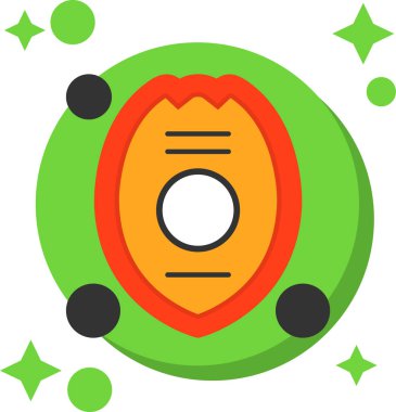 Madalya simgesi, vektör illüstrasyonu beyaz arkaplanda izole edildi