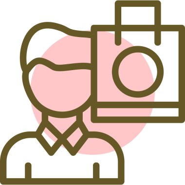 Kamera. Web simgesi basit illüstrasyon