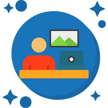 Yatak odası simgeleri ayarlandı