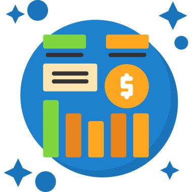 Grafik düz vektör simgesi