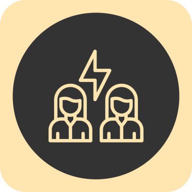 İnsan simgesinin vektör illüstrasyonu