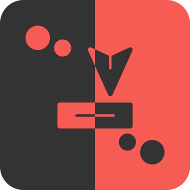 Modern eğitim ikonunun vektör illüstrasyonu