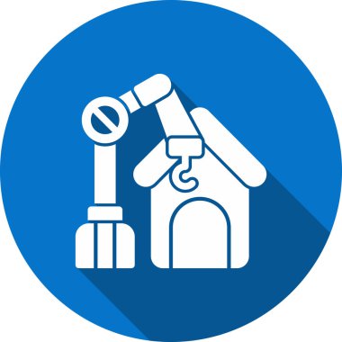 Ev simgesinin vektör illüstrasyonu