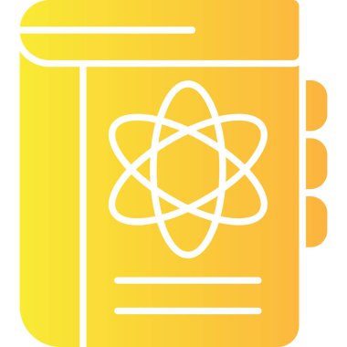 atom simgesi vektör illüstrasyonu