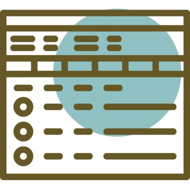 seo modern simgesinin vektör illüstrasyonu