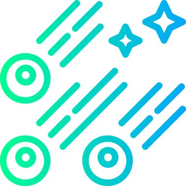 Çizgi Araba Tekerleği simgesi beyaz arkaplanda izole edildi. Renkli taslak konsepti. Vektör.