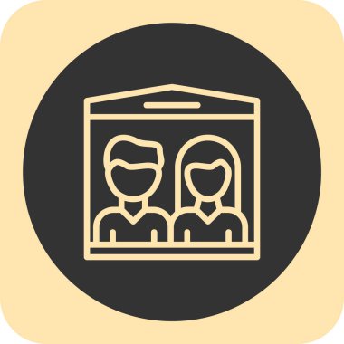 Uygulama modern simgesinin vektör illüstrasyonu