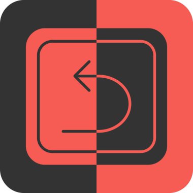 Projeniz için sol yön ok simgesi