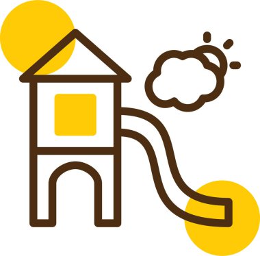 ev simgesi vektör illüstrasyonu