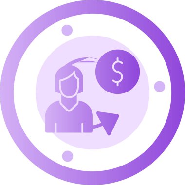 iş simgesi vektör illüstrasyonu