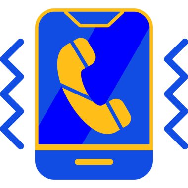 Akıllı telefon. Web simgesi basit illüstrasyon