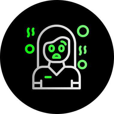 Dolar simgesi vektör illüstrasyonu