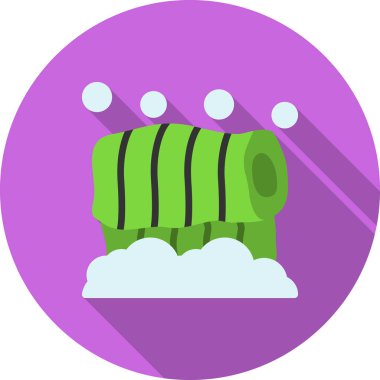 Topun ağ simgesi vektör illüstrasyonu