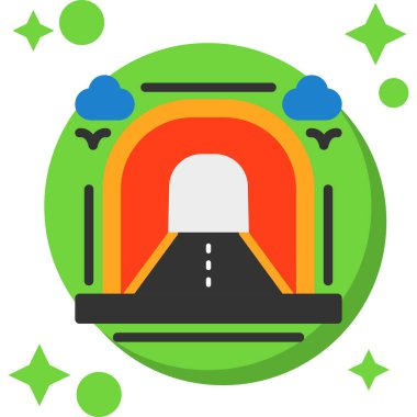 Yol tabelası. Basit resimleme