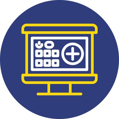 dizüstü bilgisayar simgesi arkaplanda izole edildi