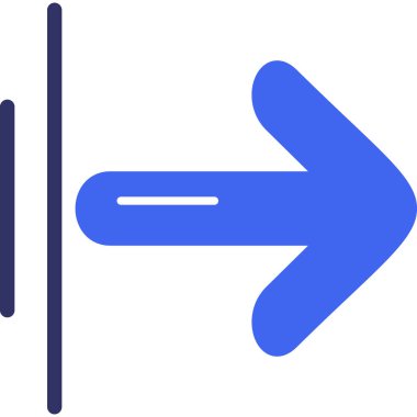 Ok. Web simgesi basit illüstrasyon