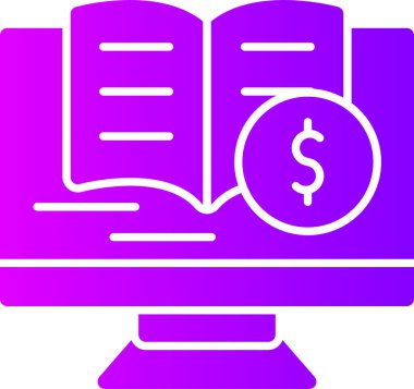 kitap web simgesi, vektör illüstrasyonu