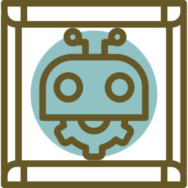 robot vektör çizim