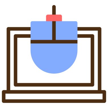 bilgisayar izleyici vektör simgesi