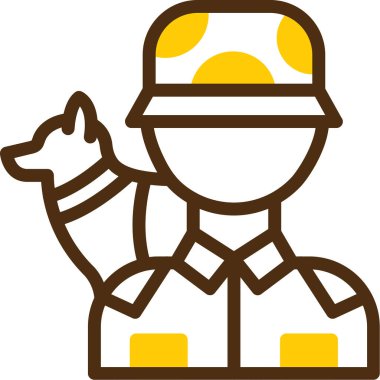 İnşaat mühendisi simgesi, taslak biçimi