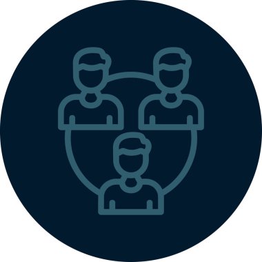 seo modern simgesinin vektör illüstrasyonu