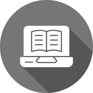 dizüstü bilgisayar web simgesi, vektör illüstrasyon tasarımı