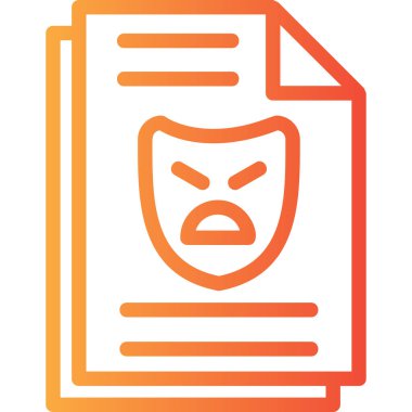 Kızgın yüz simgesi olan kızgın bir kitap