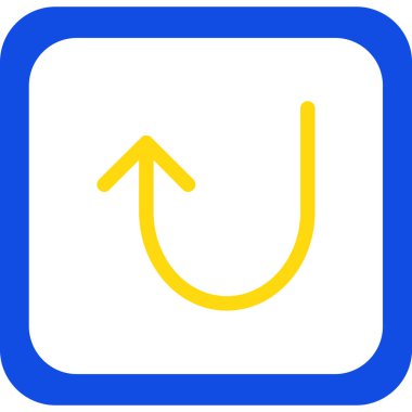 Bir ok simgesinin vektör illüstrasyonu