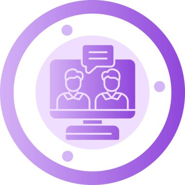 iş simgesi, basit illüstrasyon