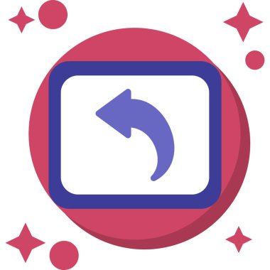 Ok. Web simgesi basit tasarım