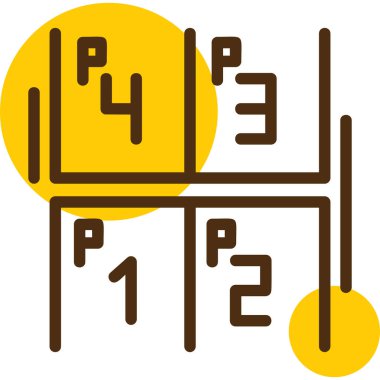 seo modern simgesinin vektör illüstrasyonu