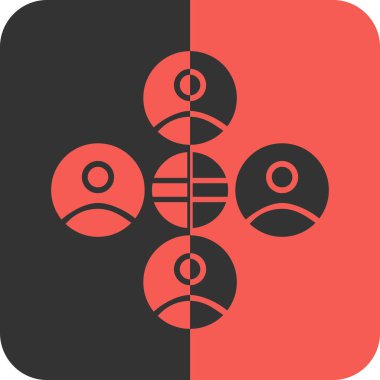 seo ve pazarlama simgesinin vektör illüstrasyonu