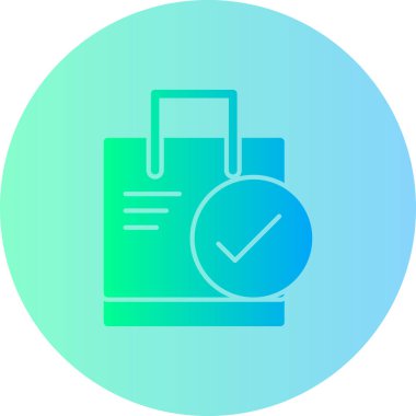 Modern bir simgenin vektör illüstrasyonu