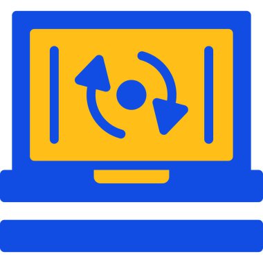 İnternet web simgesi basit illüstrasyon