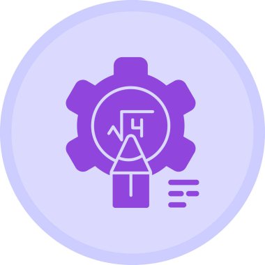 Modern bir simgenin vektör illüstrasyonu