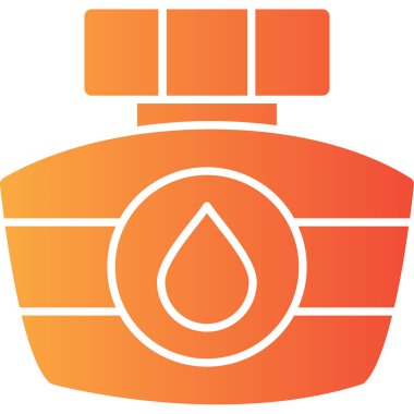 Su damlası. Basit resimleme