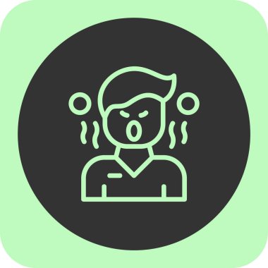 İnsan simgesinin vektör illüstrasyonu