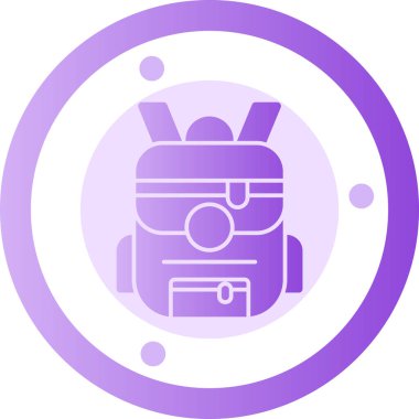 Modern bir simgenin vektör illüstrasyonu