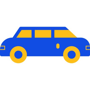 araba simgesi vektör illüstrasyonu