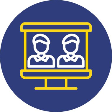 Seo simgesinin vektör illüstrasyonu